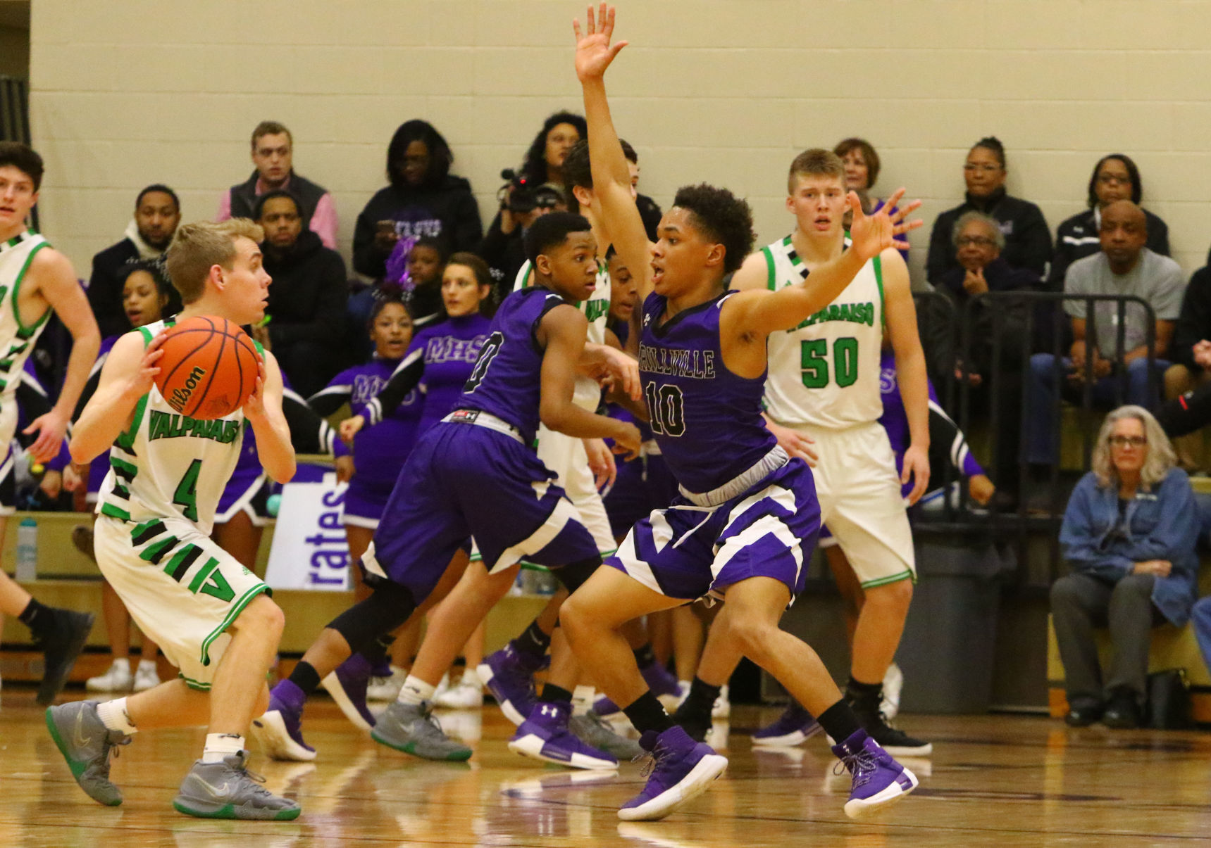 Gallery: Chesterton Sectional - Valparaiso vs. Merrillville boys basketball